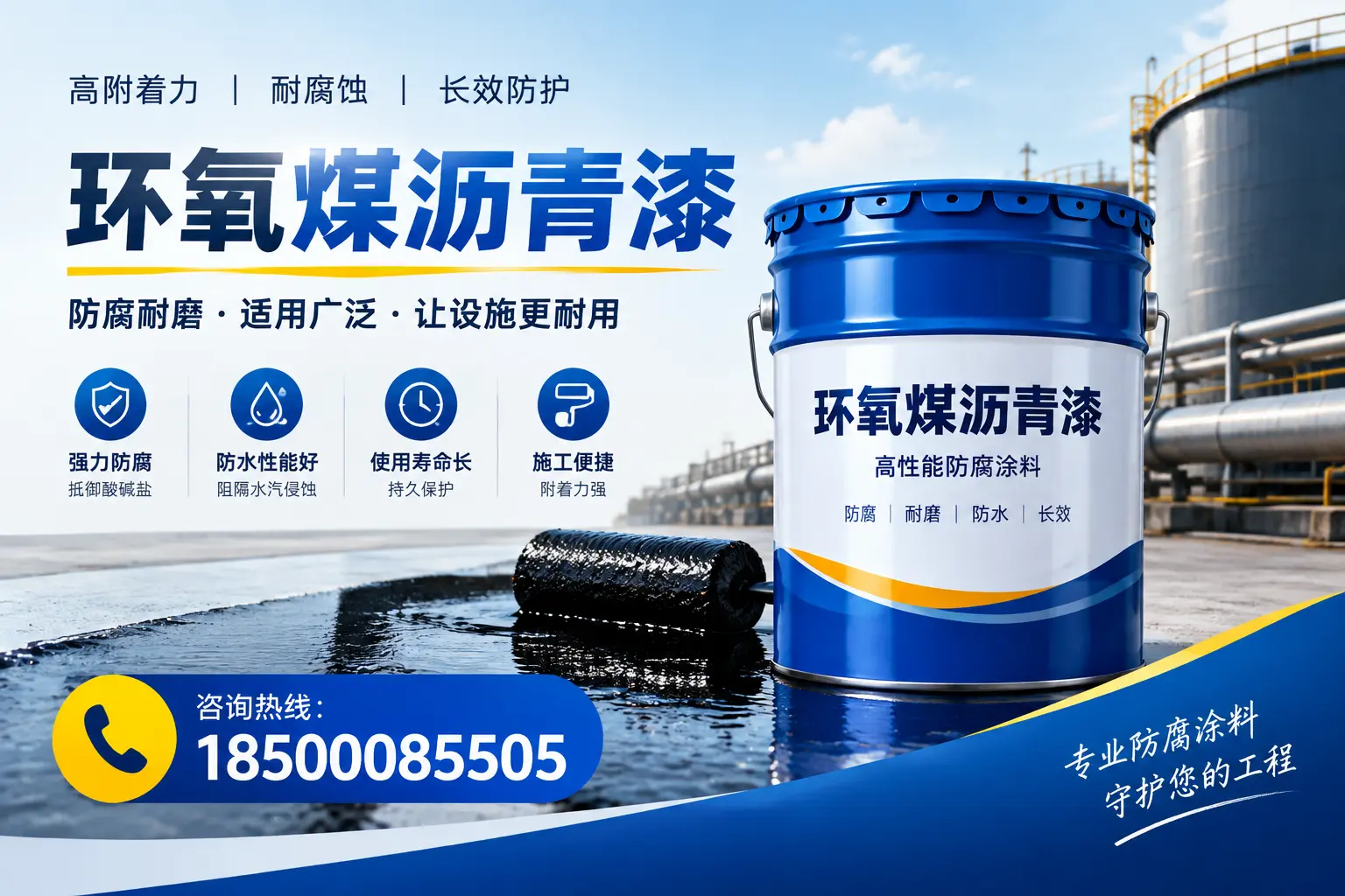 环氧煤沥青漆与其他涂料的对比分析，助力自贡企业决策